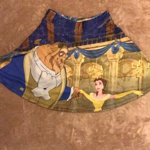 Disney Beauty & the Beast Skirt. Last chance Sale
